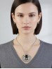 Circle Pendant Necklace & Earring Set